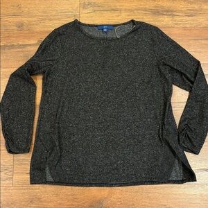 Apt. 9 Charcoal Gray Knit Top